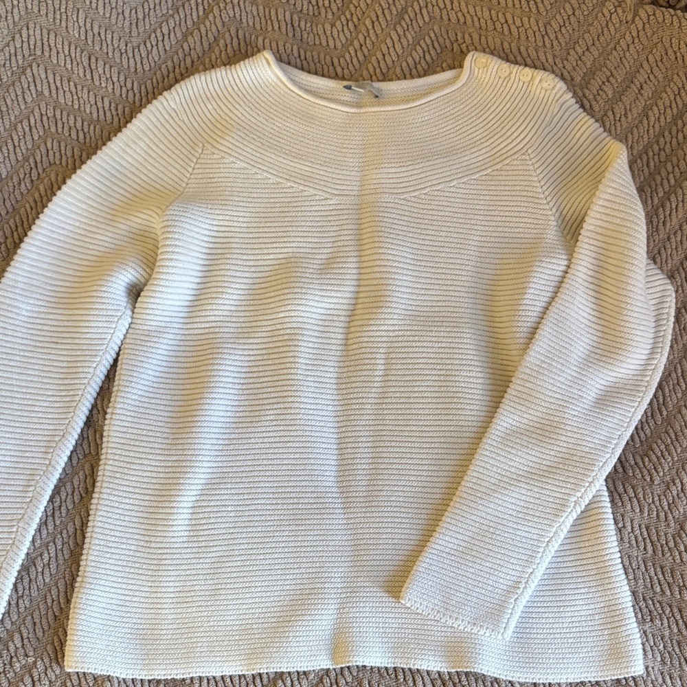 Talbots Cream Sweater
